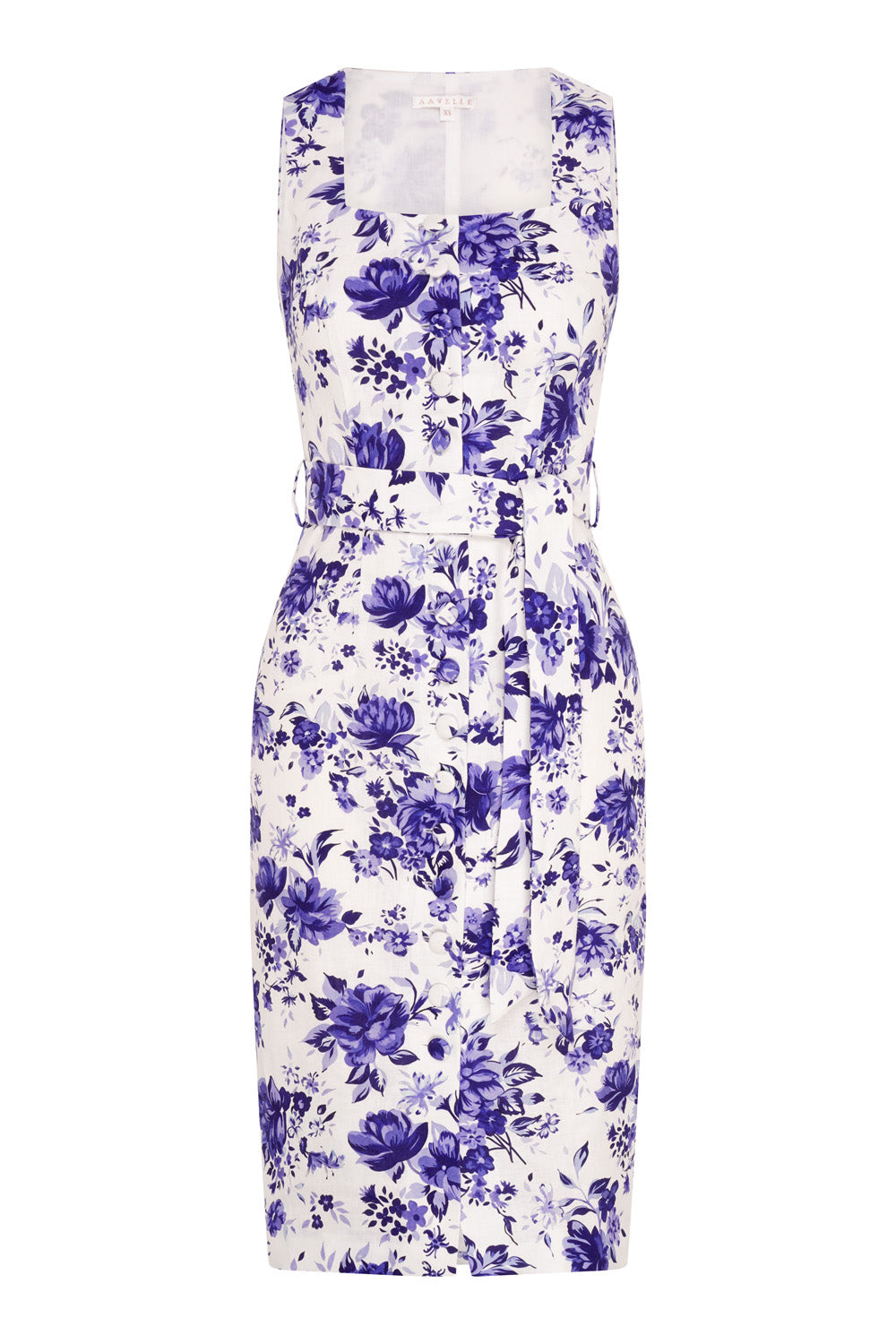 Linen Dress (Delft Blue)