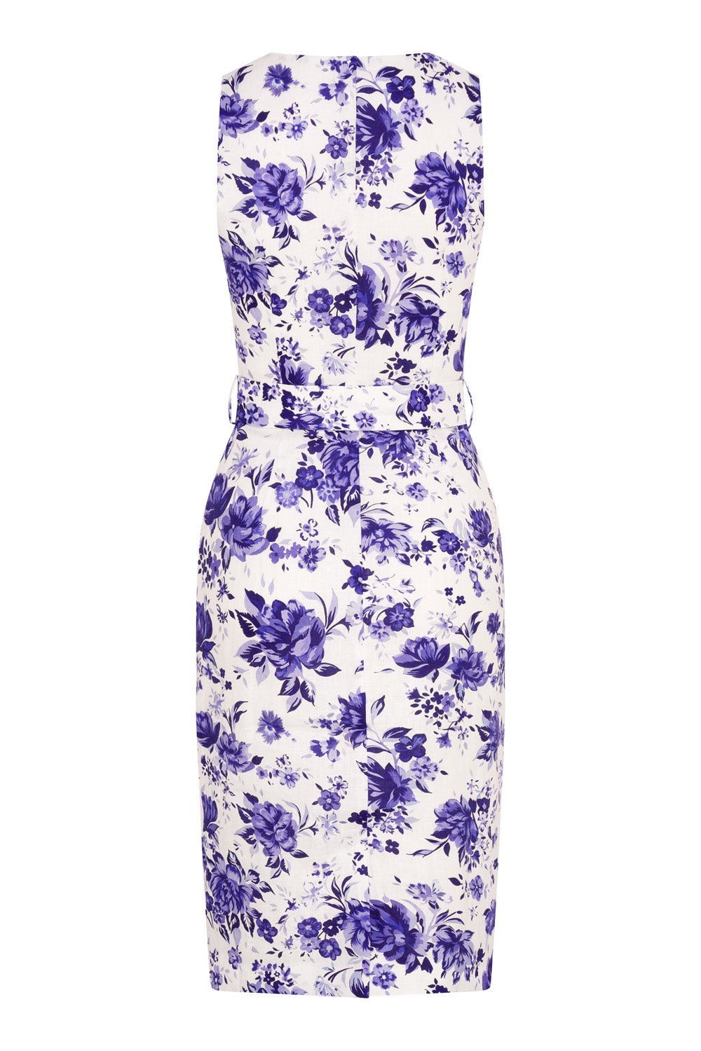 Linen Dress (Delft Blue)