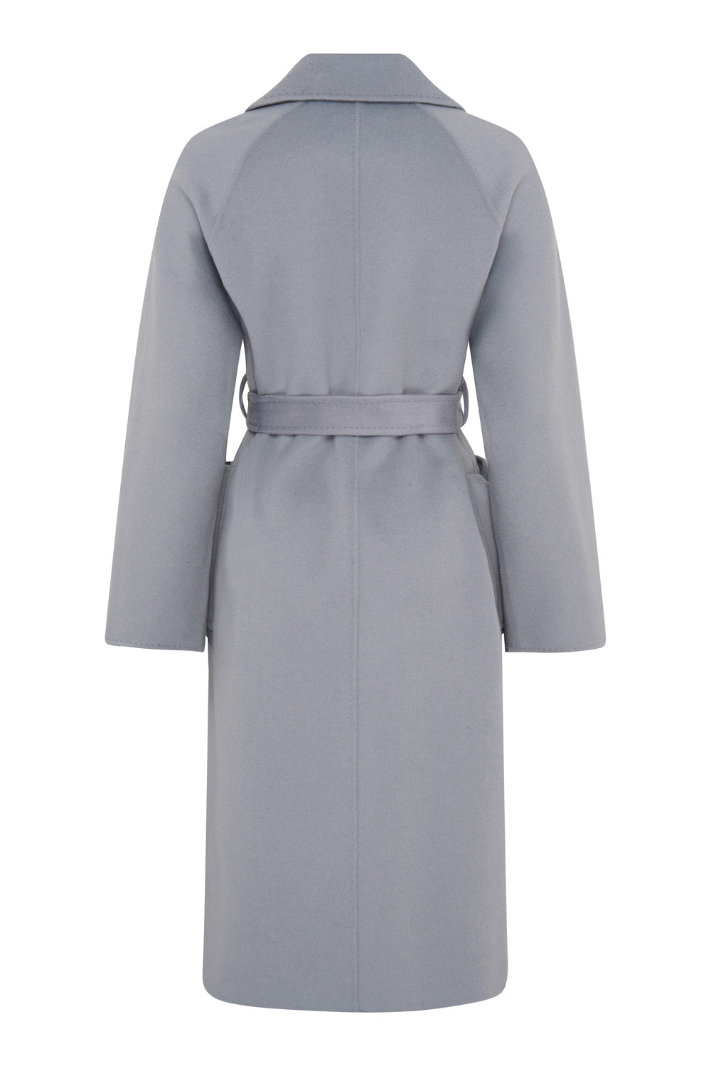 Cashmere & Silk Wool Coat (Cornflower)