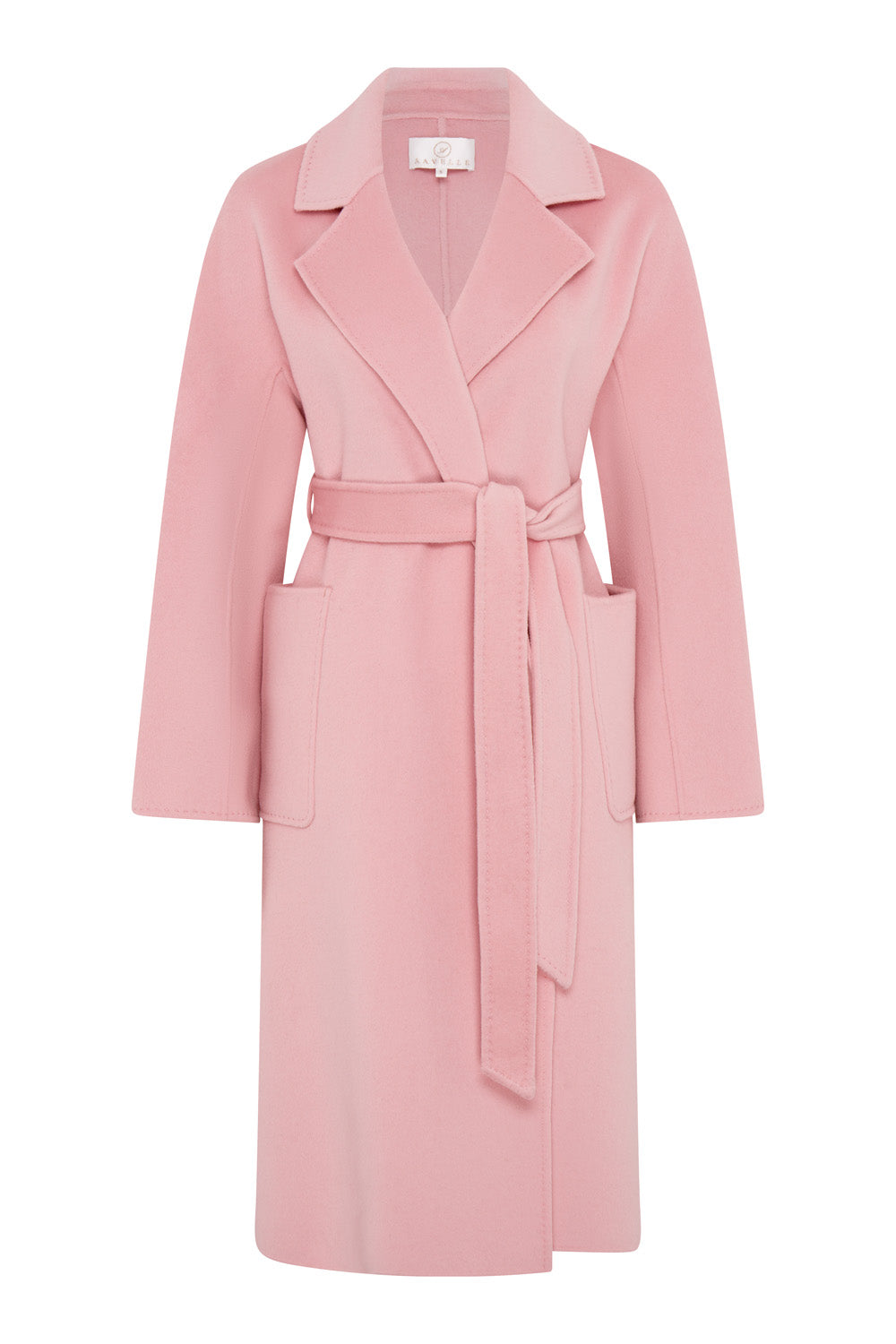 Cashmere & Silk Wool Coat (Rose)