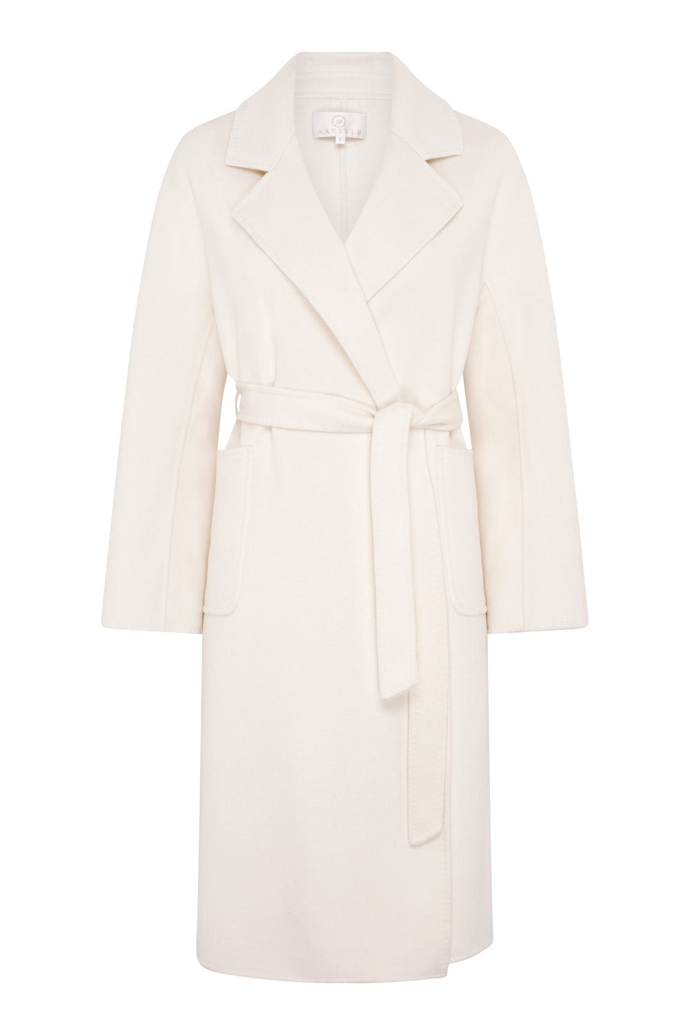 【美品】Na.e Wool&Silk&Cashmere Coat Cashmere & Silk Wool Coat (Chantilly) | Aavelle