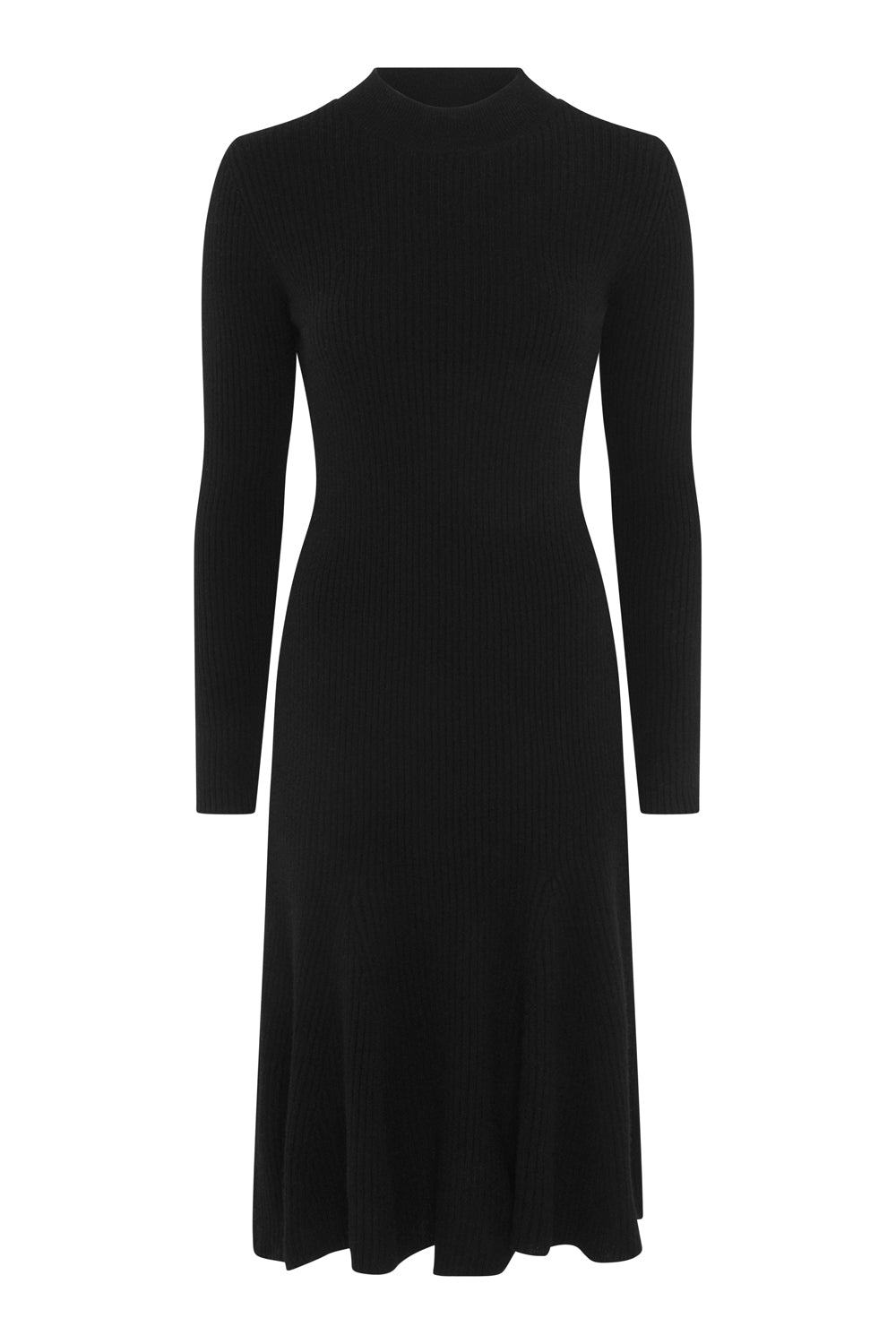 Merino Knitted Dress (Black) | Aavelle Merino Knitted Dress (Black) | Aavelle