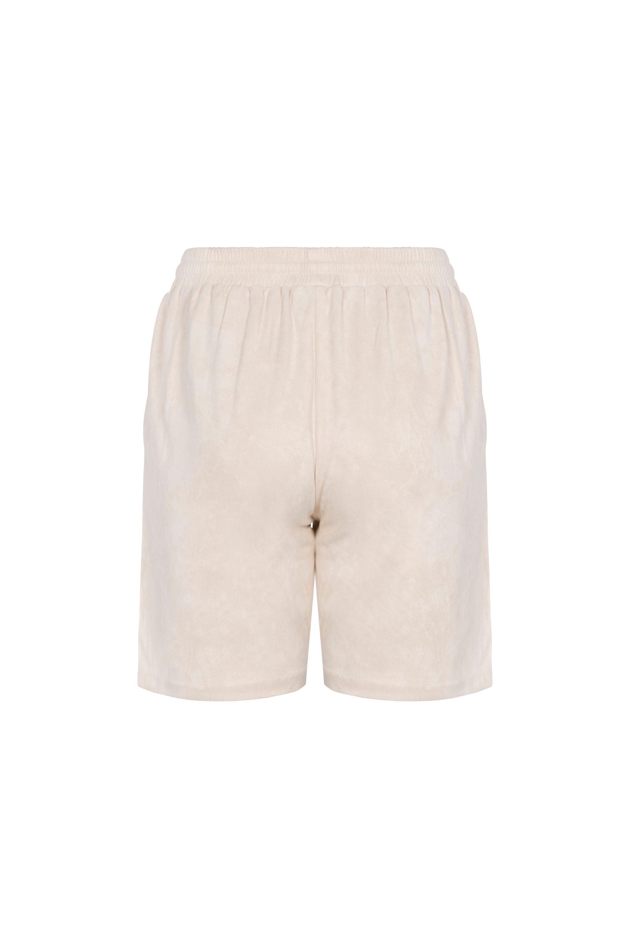 Faux Suede Shorts (Chantilly)