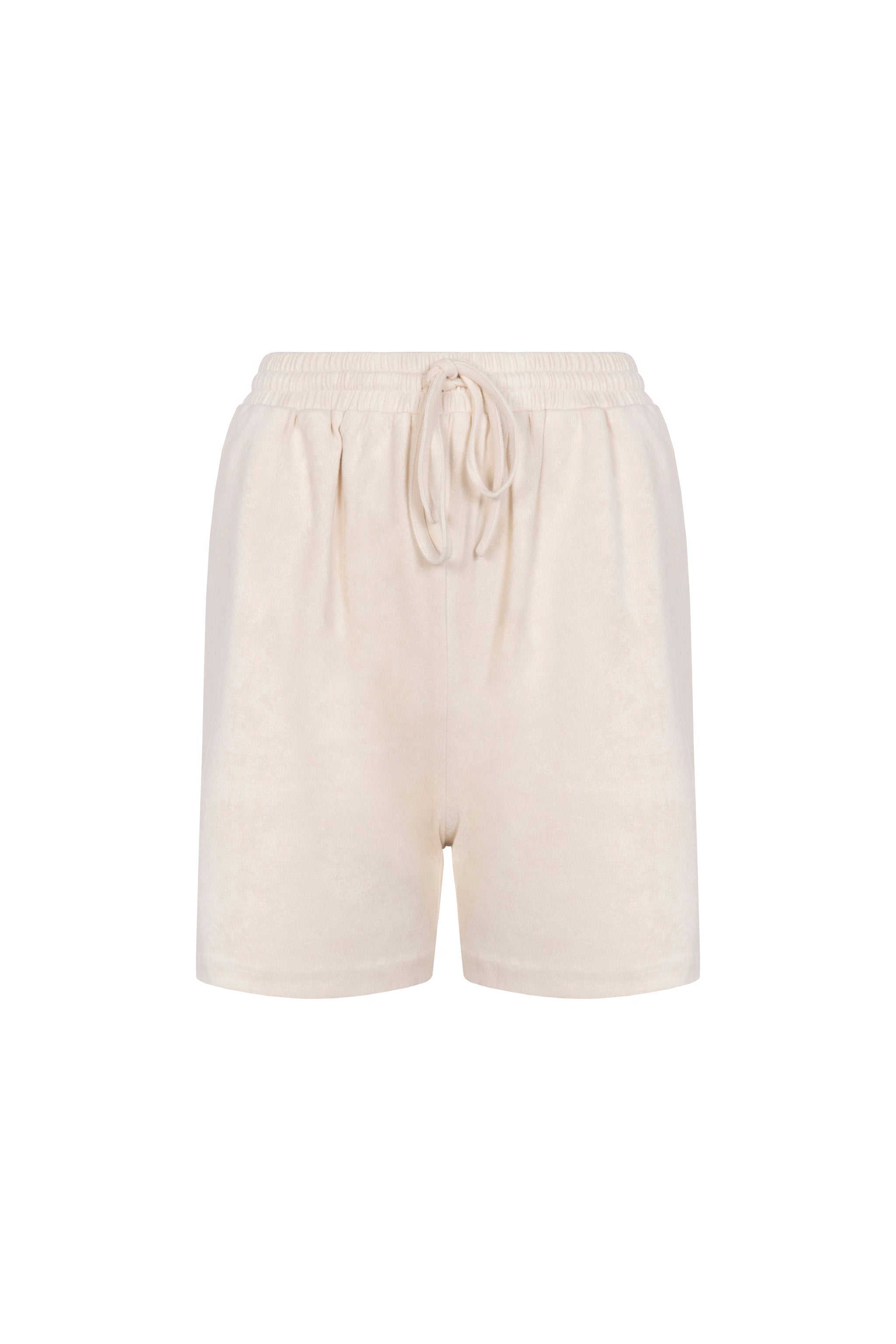 Faux Suede Shorts (Chantilly)