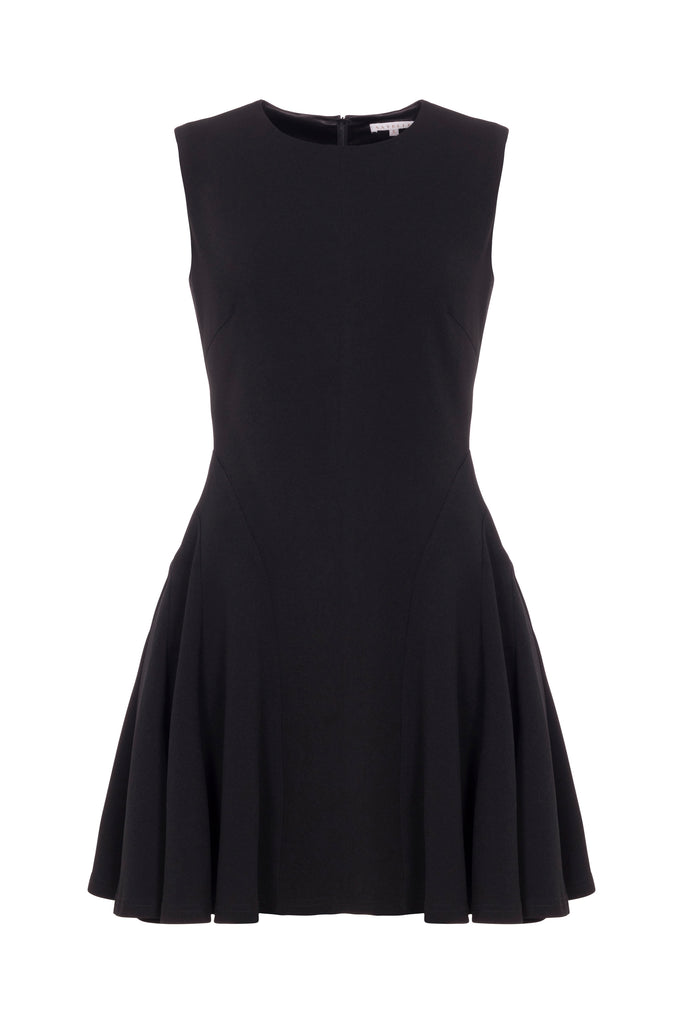Fit & Flare Dress (Black)