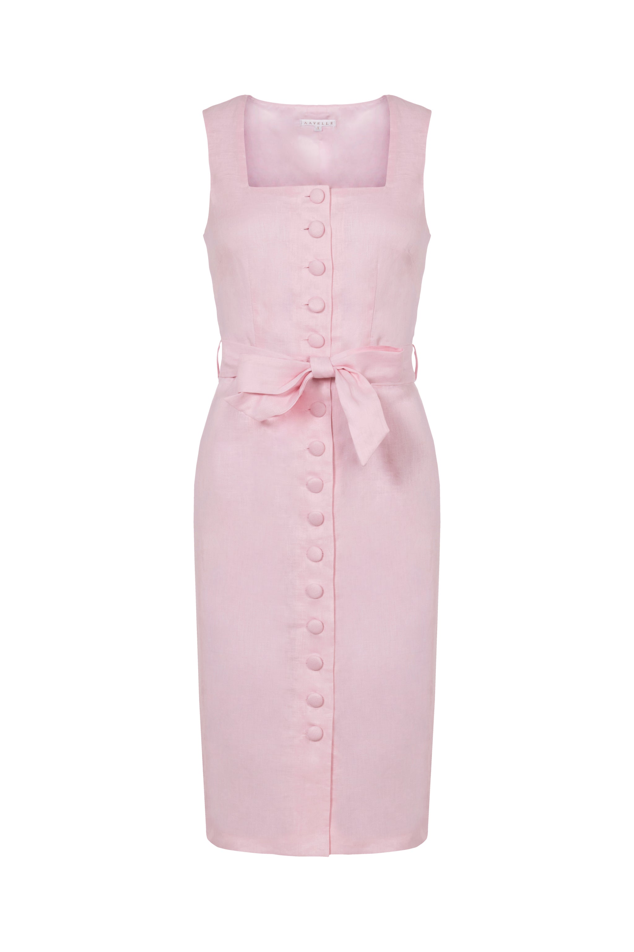 Linen Dress (Rose) | Aavelle Linen Dress (Rose) | Aavelle