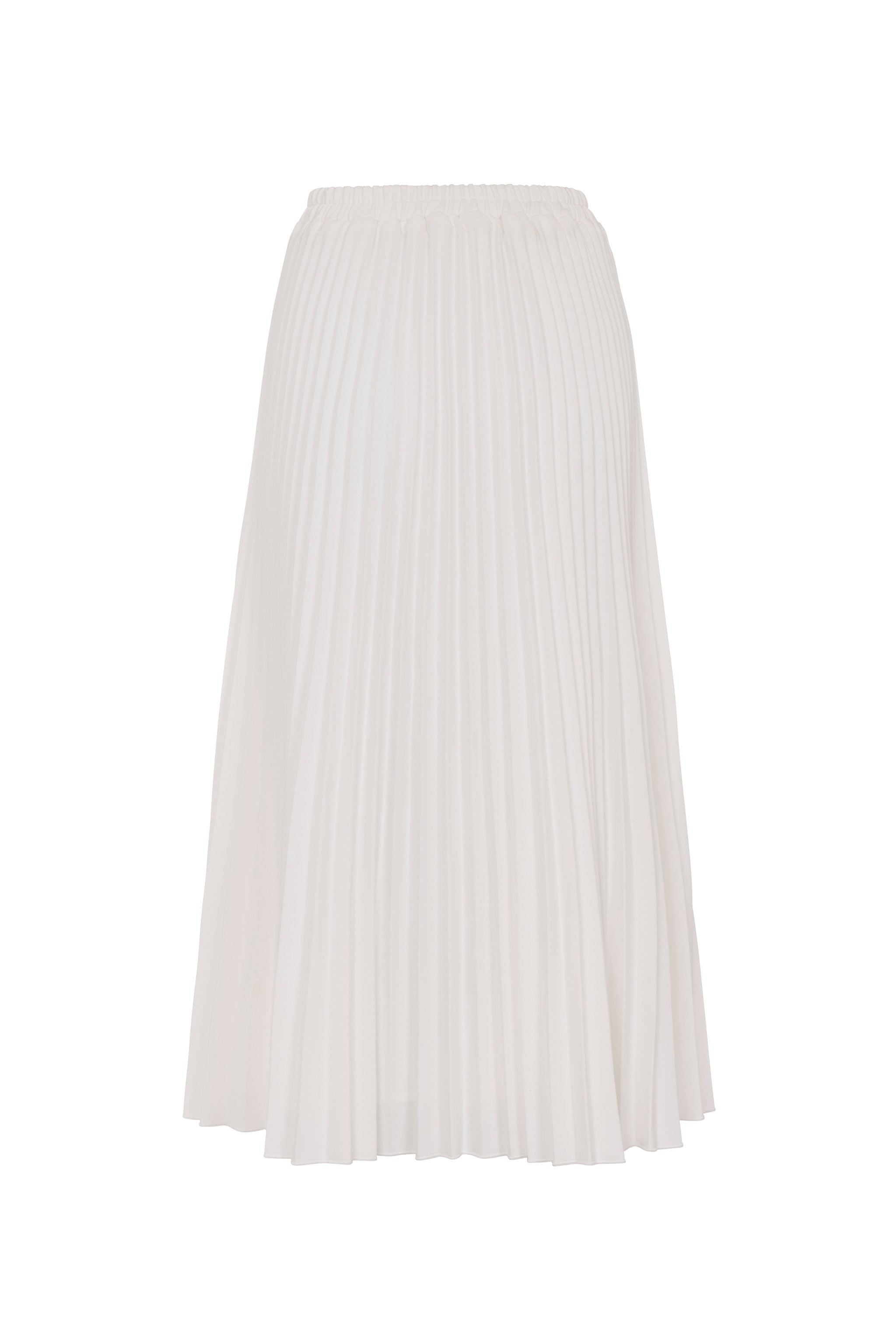 Pleated Midi Skirt (Chantilly)