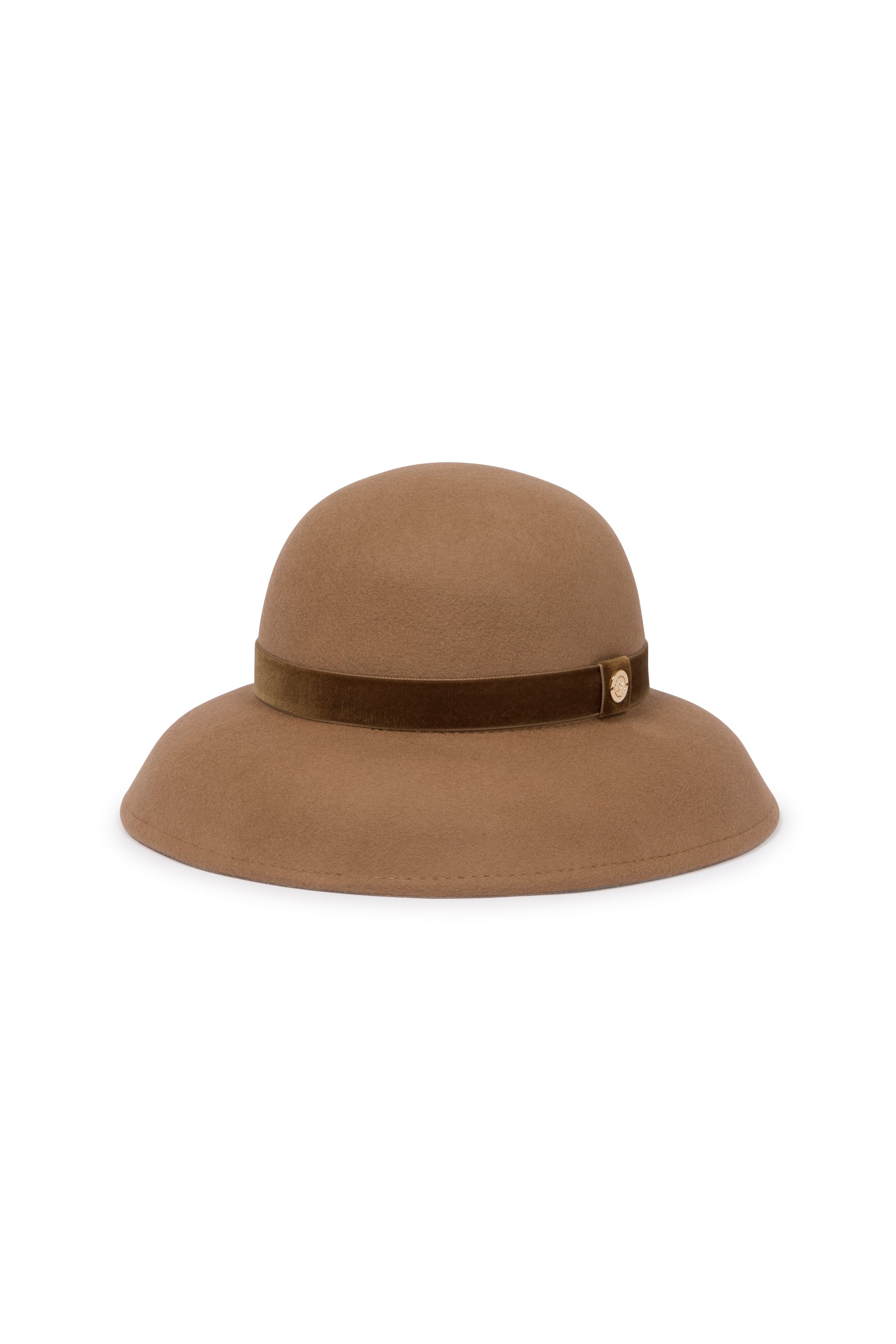 Pure Wool Audrey Hat (Camel)