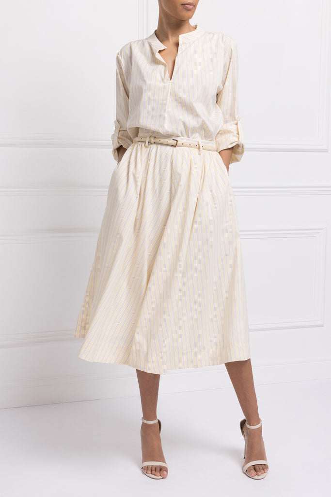 Striped Cotton Blend Skirt (Daisy)